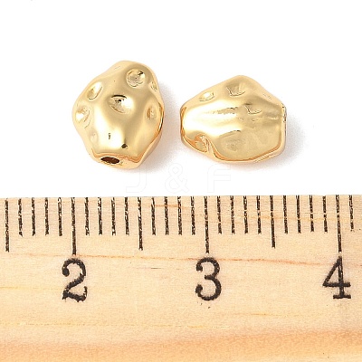 Nuggets Brass Beads KK-U064-19B-G-1