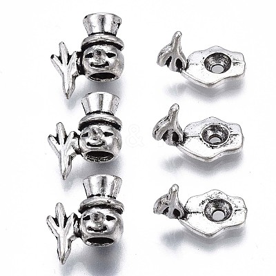 Tibetan Style Alloy Bead Frame X-PALLOY-Q441-082-RS-1