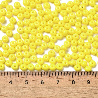 Baking Paint Glass Seed Beads SEED-B001-02A-03-1