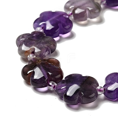 Natural Amethyst Beads Strands G-D475-02K-1