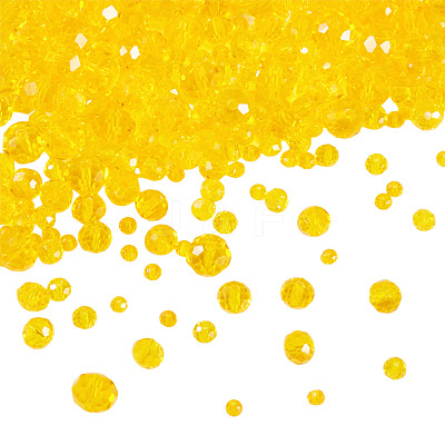 4 Strands 4 Styles Glass Beads Strands EGLA-TA0012-97D-1