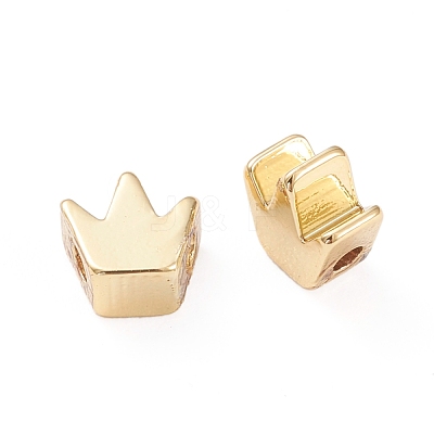 Brass Beads KK-K241-07G-1