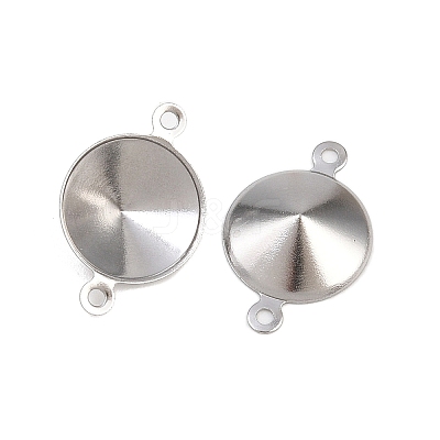 304 Stainless Steel Connector Charms STAS-B108-02P-02-1