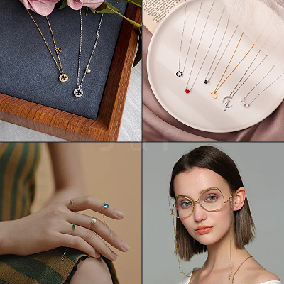 DIY 304 Stainless Steel Necklace Making Kits DIY-UN0002-23-1