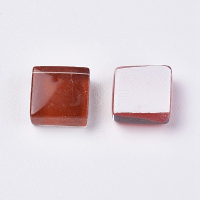 Glass Cabochons X-GLAA-WH0015-07-1