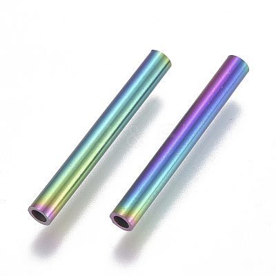 Ion Plating(IP) 304 Stainless Steel Tube Beads STAS-F224-01M-G-1