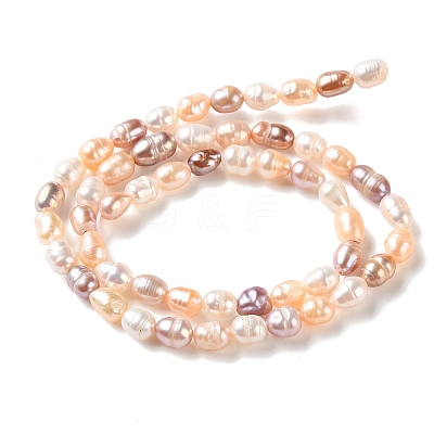 Natural Cultured Freshwater Pearl Beads Strands PA-CBABE82-01A-1