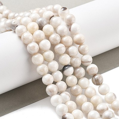 Natural Persian Jade Beads Strands G-A255-A02-02K-1
