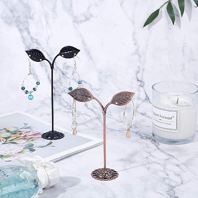 3 Pcs Iron Earring Displays Sets EDIS-FG0001-09-1
