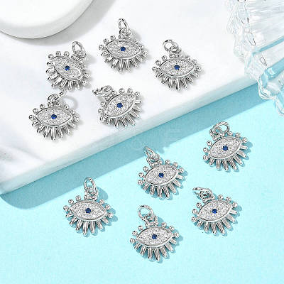 SHEGRACE Brass Cubic Zirconia Pendants XGRQ3K783-532P-1