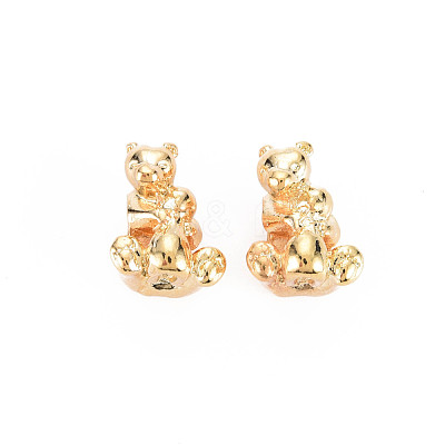 Rack Plating Alloy European Beads MPDL-N039-145LG-1