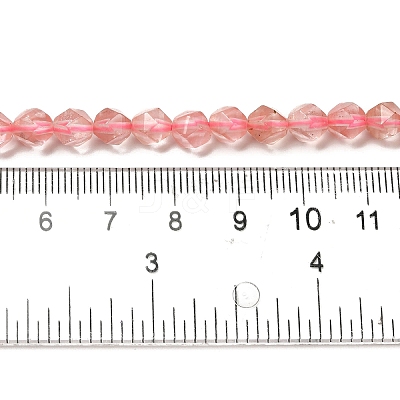 Cherry Quartz Glass Beads Strands G-K382-A05-01-1