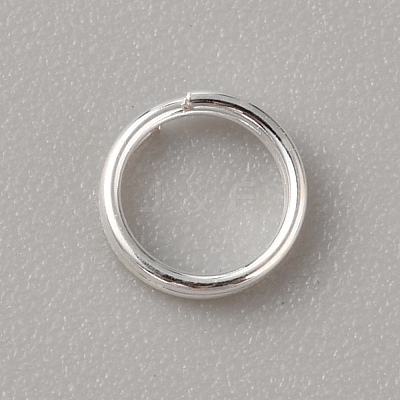 925 Sterling Silver Split Rings STER-WH0011-28S-01-1
