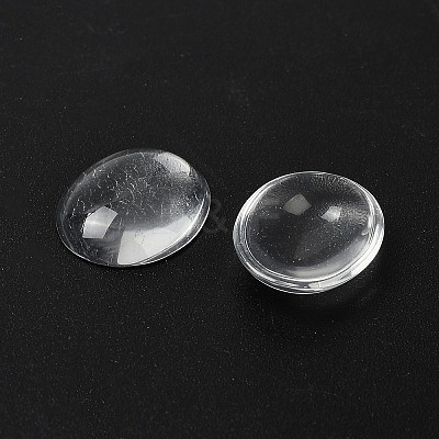 Natural Quartz Crystal Cabochons G-G290-06B-1