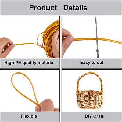 30M Plastic Imitation Cane Wire Cord OCOR-GF0005-40C-1