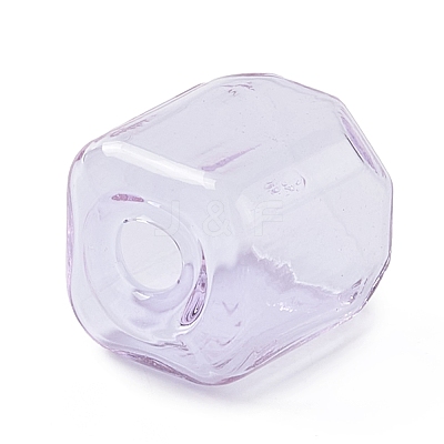 Handmade Blown Glass Bottles GLAA-B005-02E-1