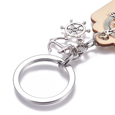 Wood Keychain X-KEYC-JKC00187-1