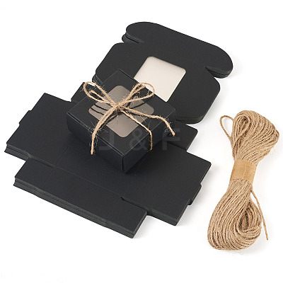 Foldable Paper Mailer Boxes with Window CON-TA0001-32A-1