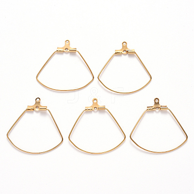 PVD Vacuum Plating 304 Stainless Steel Wire Pendants X-STAS-S103-03G-1