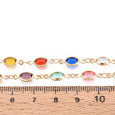 Handmade Brass Oval Link Chains CHC-N024-09KCG-1