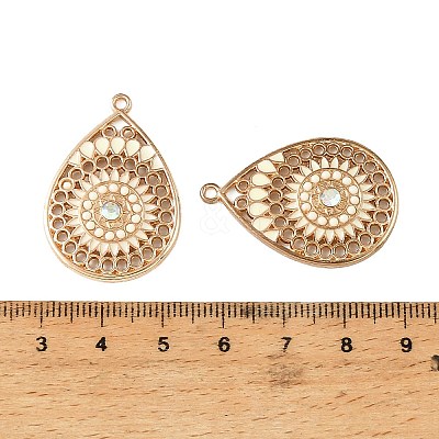 Alloy Enamel Pendants AL-CBA75EE-06KCG-1