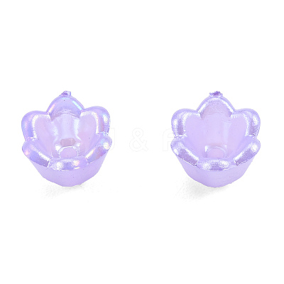 Opaque & Transparent Acrylic Beads MACR-T045-01A-1