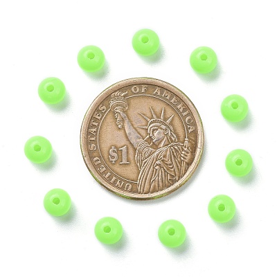 Fluorescent Acrylic Beads MACR-R517-6mm-02-1