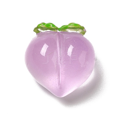 Luminous Translucent Resin Cabochons RESI-B015-19G-1
