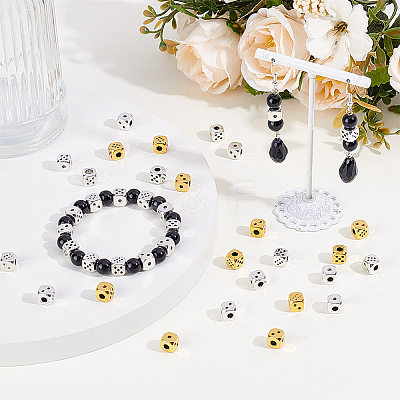 60Pcs Tibetan Style Alloy Beads TIBEB-SC0001-62B-1