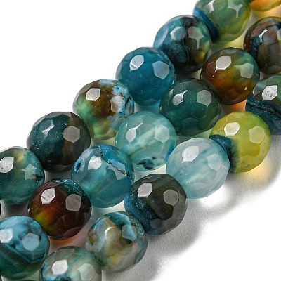Natural Agate Beads Strands X-G-C082-A01-02-1