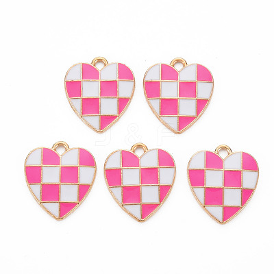 Alloy Enamel Pendants ENAM-S121-176C-RS-1