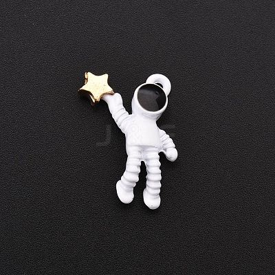 Baking Paint Alloy Pendants X-PALLOY-R136-05-1