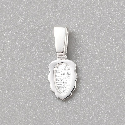 925 Sterling Silver Pinch Bails STER-WH20003-04S-1