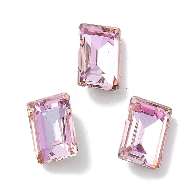 Glass Rhinestone Cabochons RGLA-G020-01B-D123-1