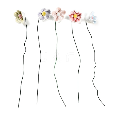Ceramic Flower Stems with Iron Stem PR-CBAD4A8-06-1