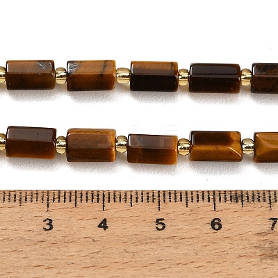 Natural Tiger Eye Beads Strands GG-CBA5B6F-C01-02-1