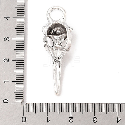 Tibetan Style Alloy Pendants PALLOY-K110-27AS-RS-1
