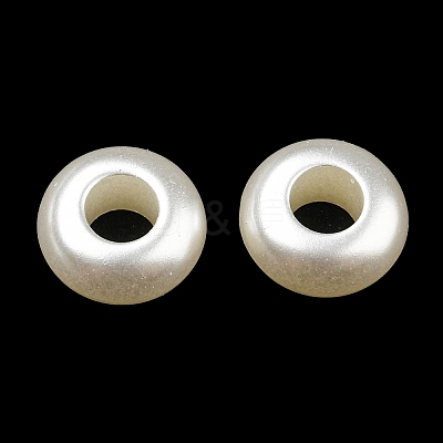 ABS Imitation Pearl Beads OACR-K001-32-1