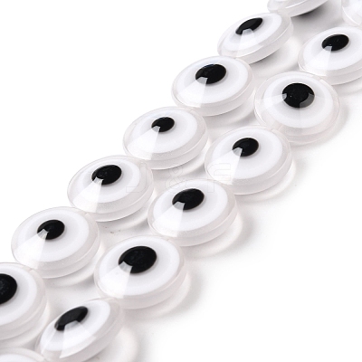 Resin Imitation Lampwork Beads Strands RESI-F032-01J-1