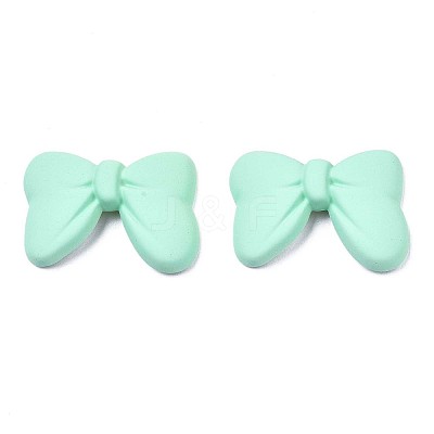Opaque Spray Painted Acrylic Cabochons ACRP-S679-013-1