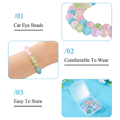 1Strand Cat Eye Beads Strands CE-TA0013-57B-1