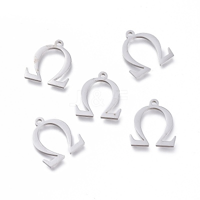 Tarnish Resistant 304 Stainless Steel Charms STAS-K215-13P-1