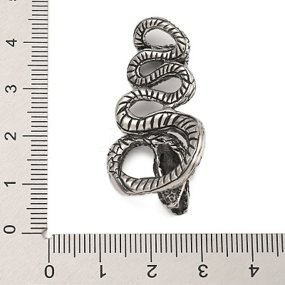 316 Surgical Stainless Steel Rhinestone Pendants STAS-Z073-122AS-01-1