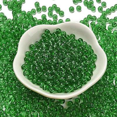 Transparent Colours Glass Seed Beads SEED-C001-02A-11-1