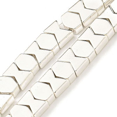 Electroplated Synthetic Non-magnetic Hematite Beads Strands G-C136-A01-04-1