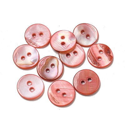 Freshwater Shell Buttons SHEL-C005-01B-06-1