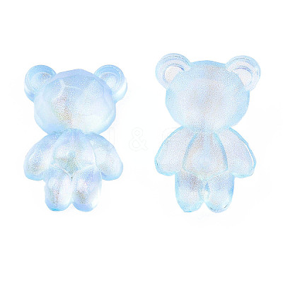 Transparent Acrylic Cabochons MACR-N015-05E-1