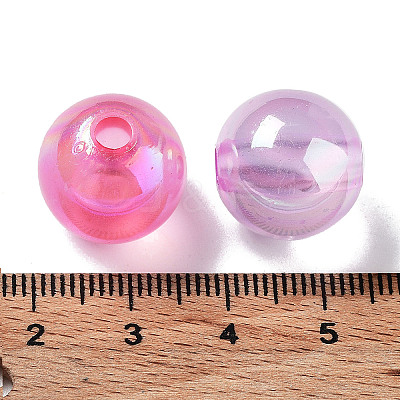 Transparent Acrylic Beads OACR-Z013-20-1