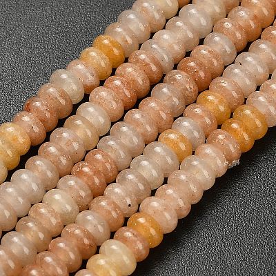 Natural Aventurine Beads Strands G-L635-A03-4x2mm-01-1