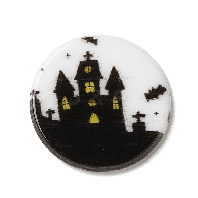 Halloween Series Acrylic Cbabochons OACR-M012-06-1
